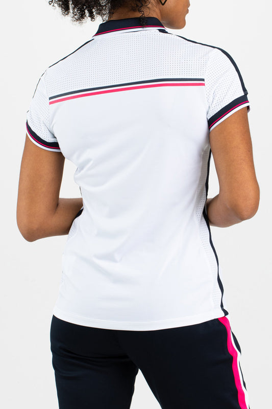 Sjeng Charlize Polo White