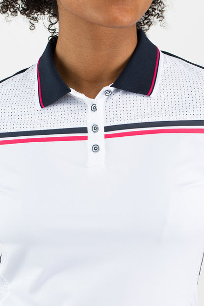 Sjeng Charlize Polo White