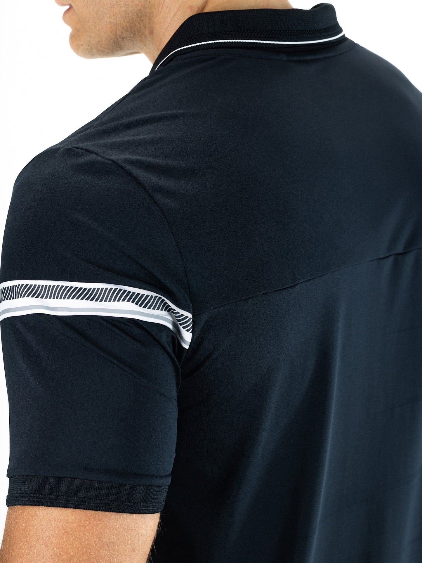 Sjeng Clarkson  Mens Polo Navy