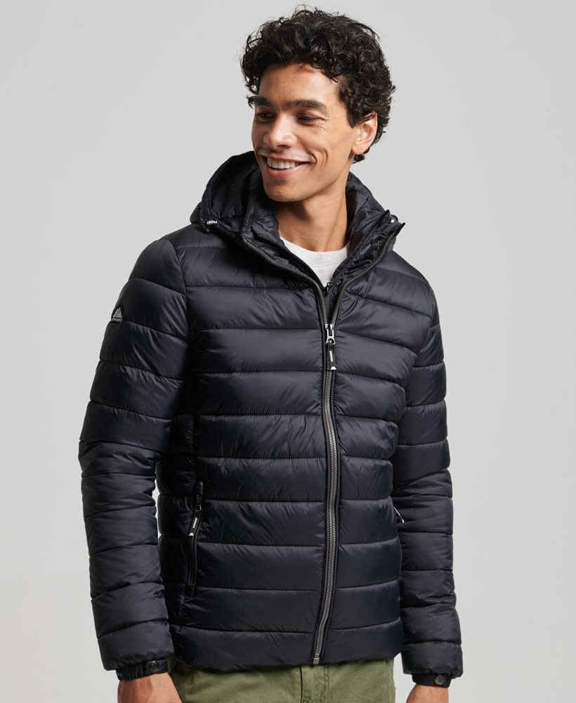 Superdry Sport Classic Fuji Puffer Jacket Men Black