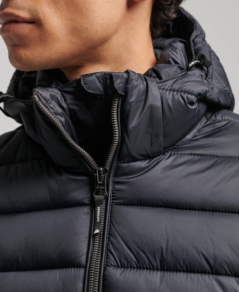 Superdry Sport Classic Fuji Puffer Jacket Men Black
