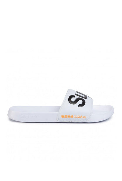 Superdry Classic Pool Slippers White