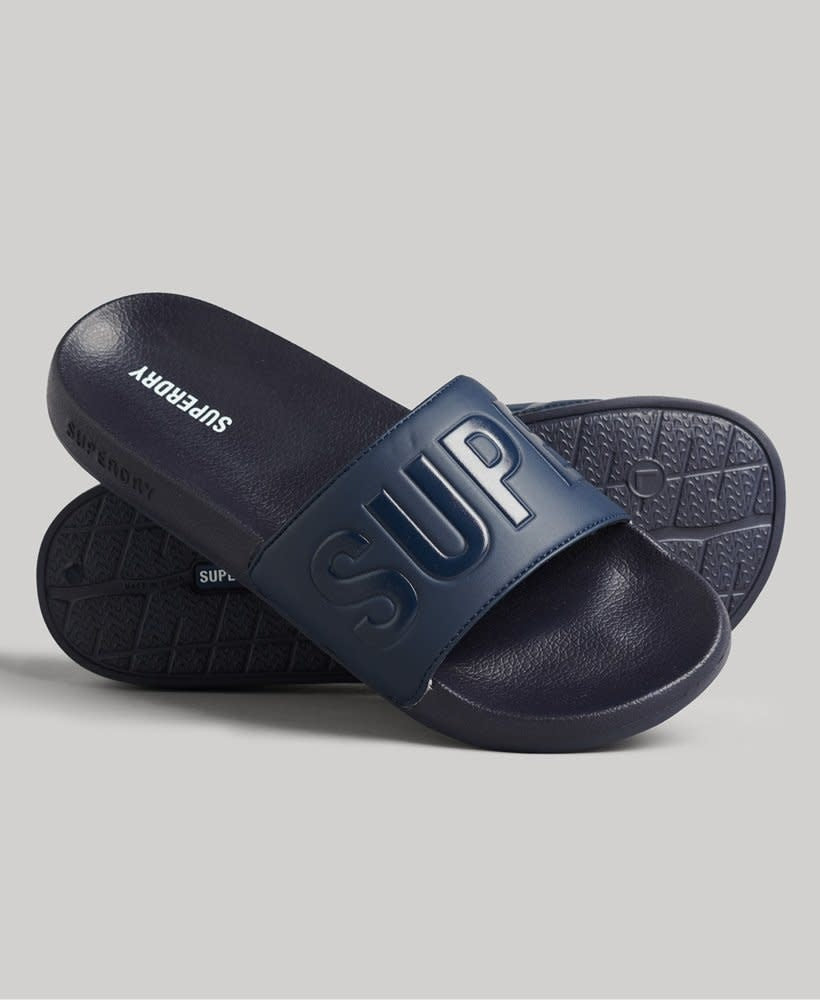 Superdry Code Core Slippers Navy