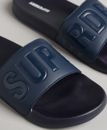 Superdry Code Core Slippers Navy