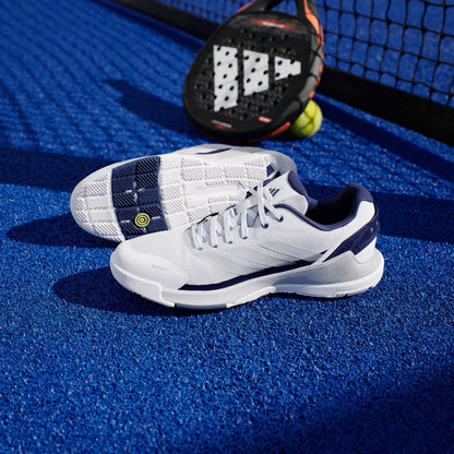 Adidas Crazyquick Lightstrike Men Padelschoenen White - Navy