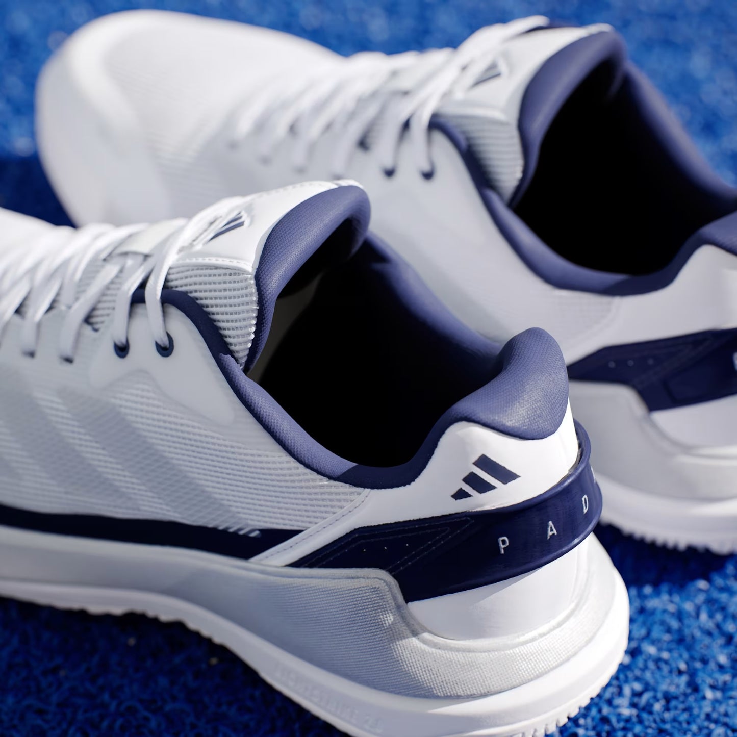 Adidas Crazyquick Lightstrike Men Padelschoenen White - Navy