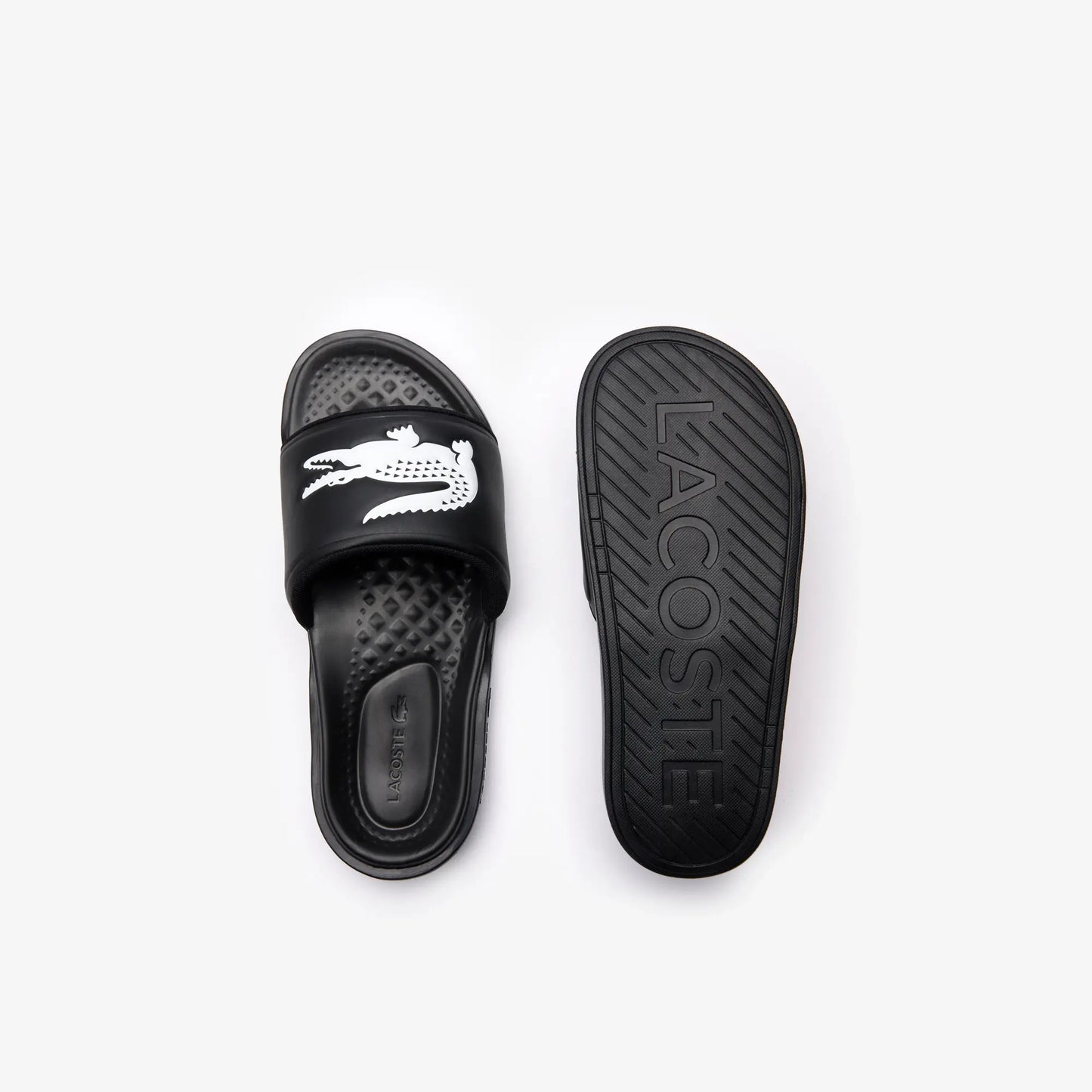 Lacoste Sport Croco Dualiste Slippers Black