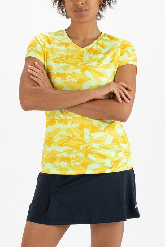 Sjeng Destina  Plus Tee Yellow