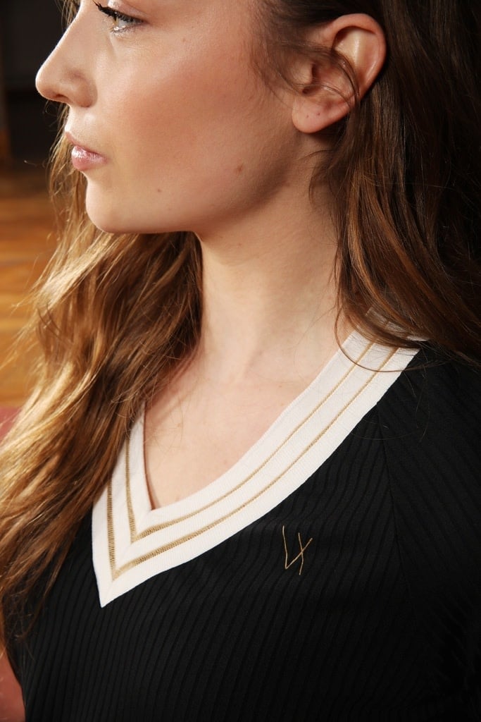 Vieux Jeu Diede Top Black