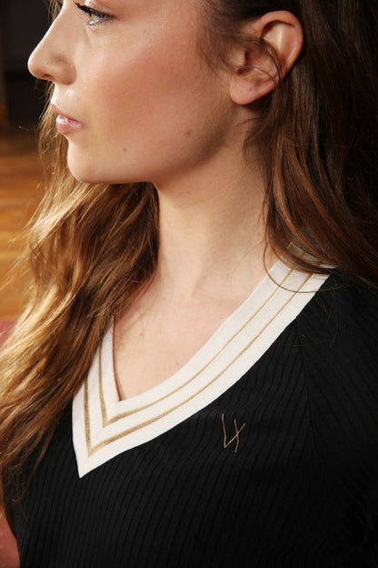 Vieux Jeu Diede Top Black