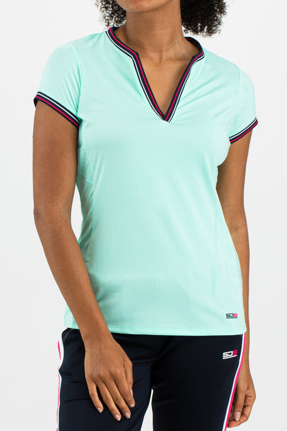 Sjeng Diva Tee Green