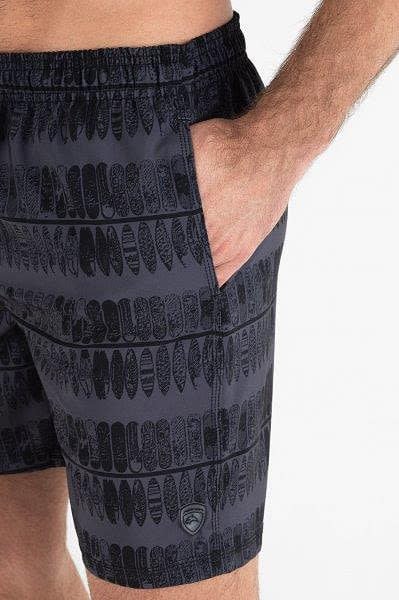 Falcon Dray Men Swimshort Surfer Grey