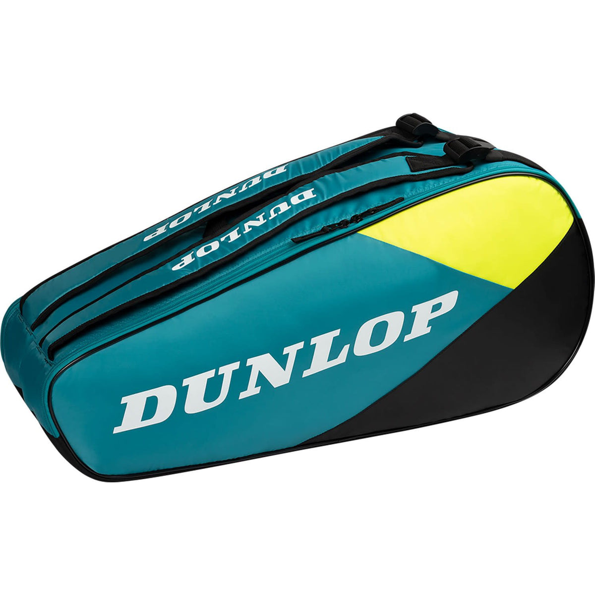 Dunlop SX-Club 6 Racket Bag Black - Petrol