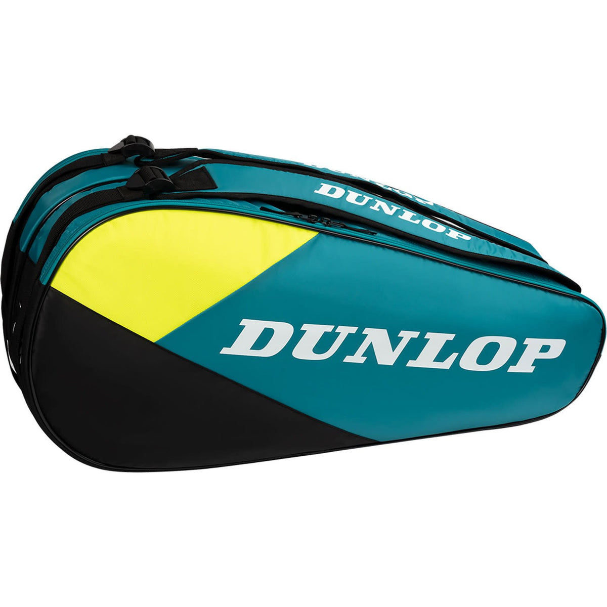 Dunlop SX-Club 6 Racket Bag Black - Petrol