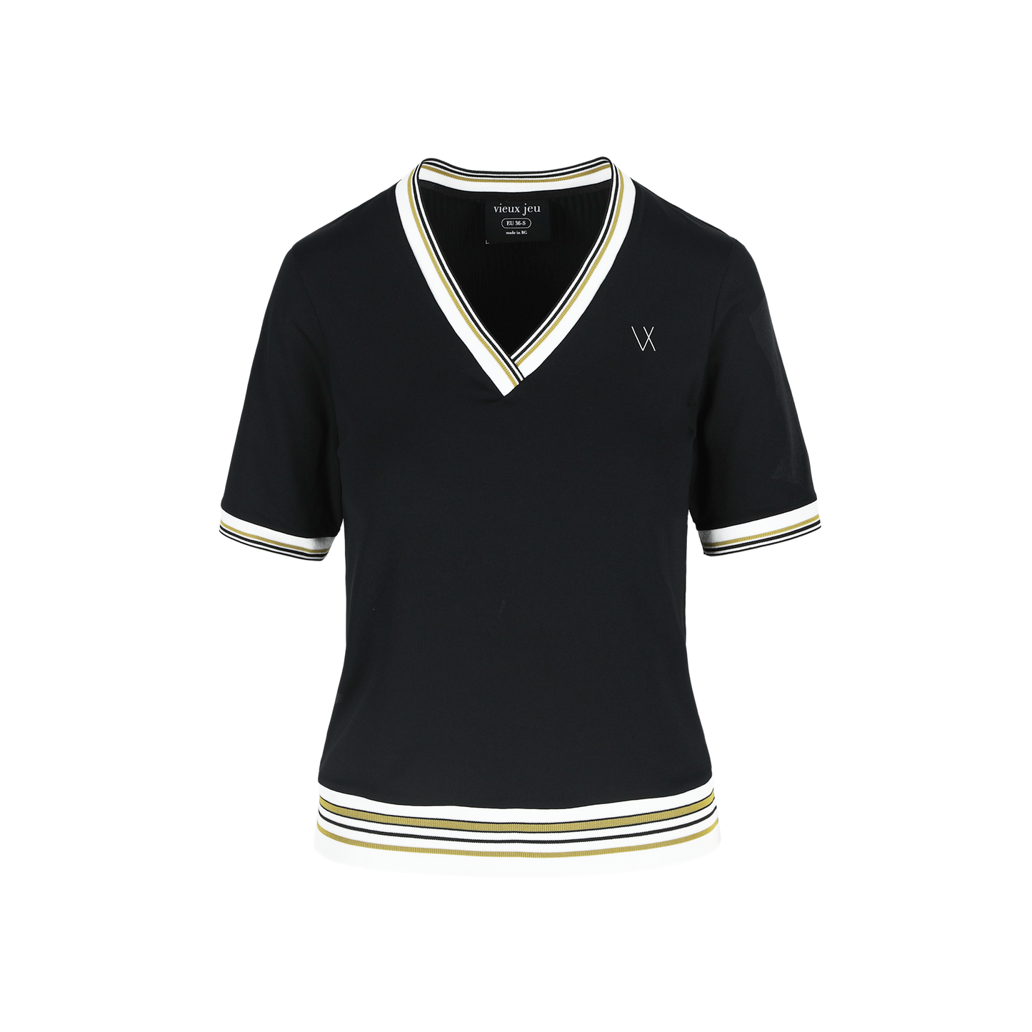 Vieux Jeu Emilie Top Black