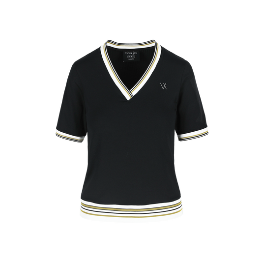 Vieux Jeu Emilie Top Black