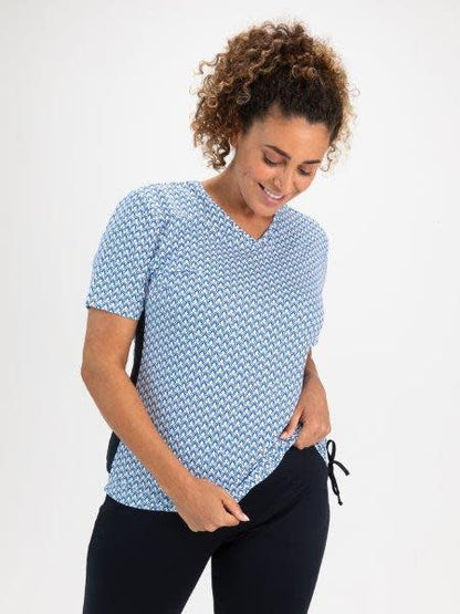 Sjeng Esmee Plus Tee Blue Print