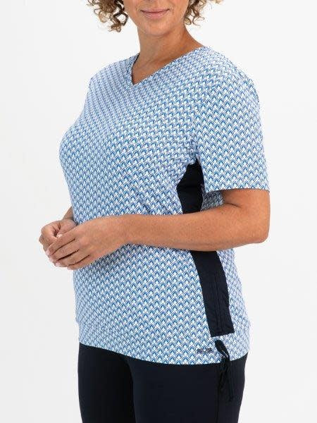 Sjeng Esmee Plus Tee Blue Print