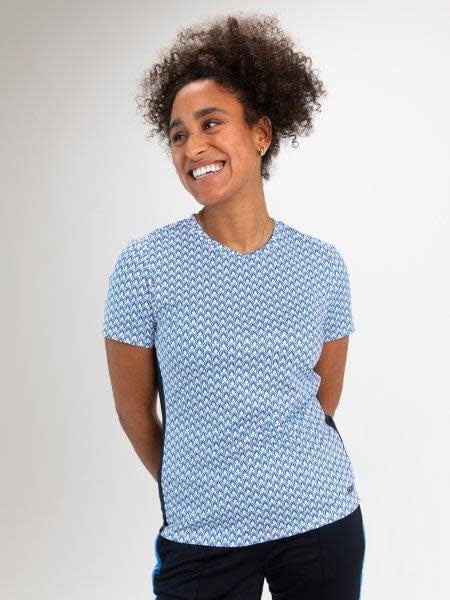Sjeng Esmee Tee Blue Print