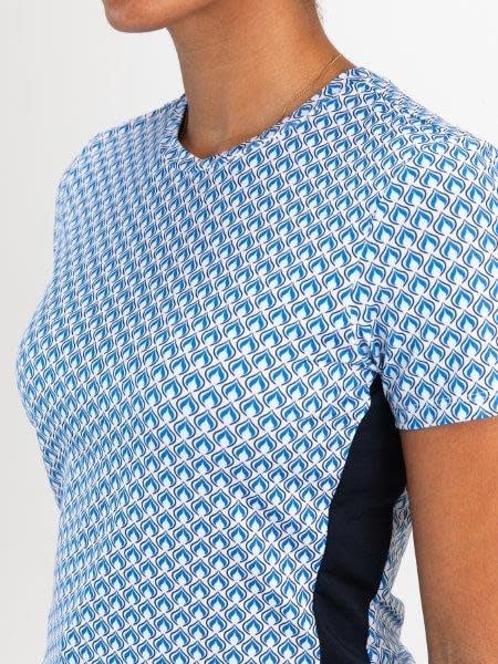 Sjeng Esmee Tee Blue Print