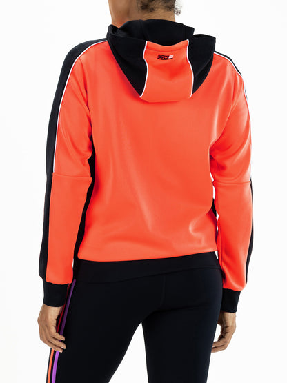 Sjeng Feya Lady Hooded Jacket Vibrant Orange