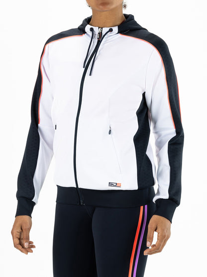 Sjeng Feya Lady Hooded Jacket Real White