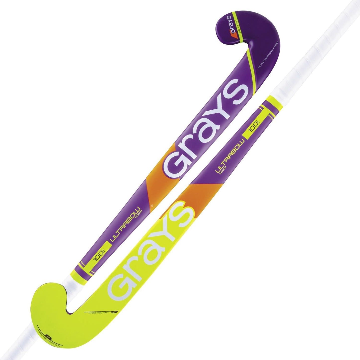 Grays 100i Ultrabow Hout Junior Indoor Purple/Yellow
