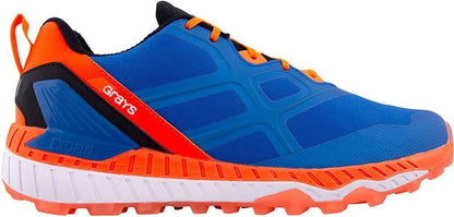 Grays Raid Hockeyschoenen Blue/Orange