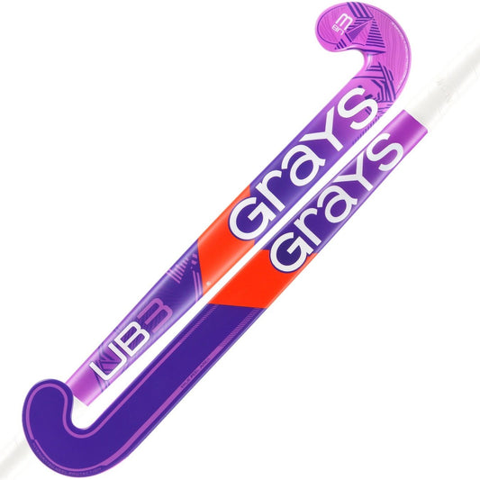 Grays Ultrabow 3 Junior 10% Carbon Veldhockeystick Purple