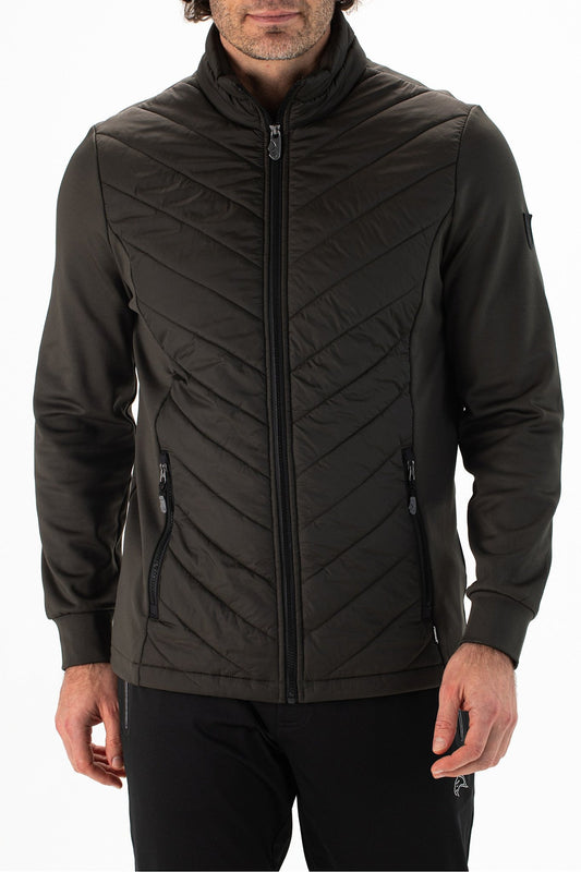 Falcon Hardy Fullzip Men Jacket Black Olive