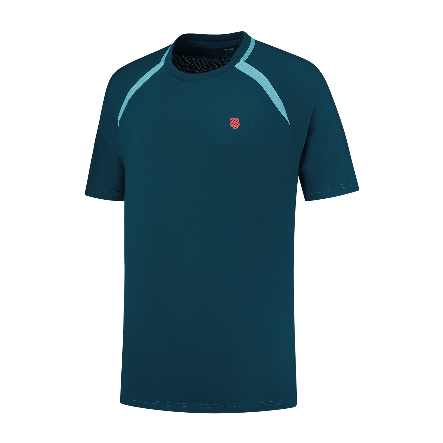 K-Swiss Hypercourt Mesh Crew 2 Tee Blue Opal