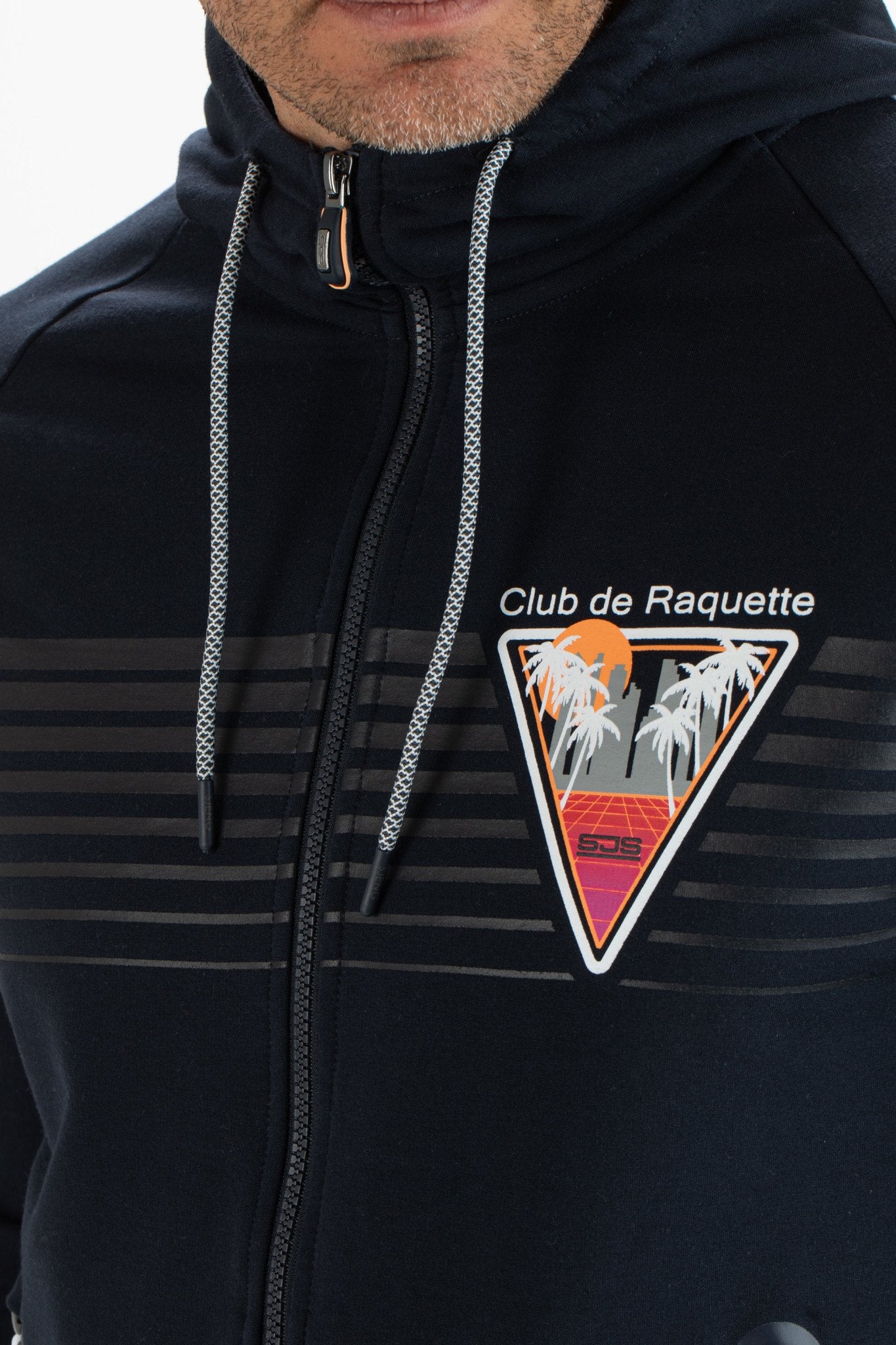 Sjeng Ileos Hooded Jacket Navy