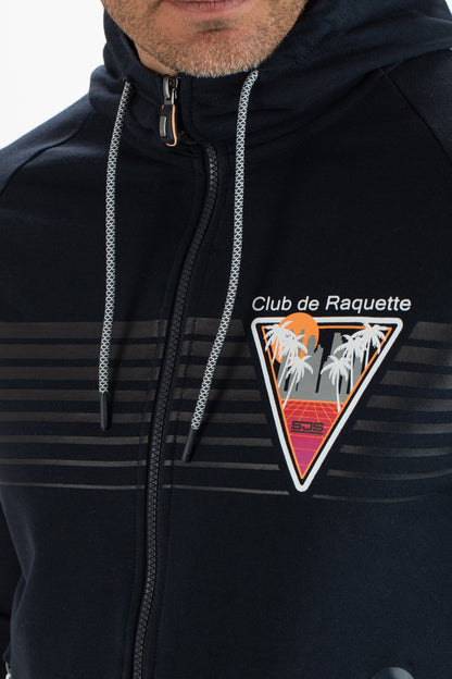 Sjeng Ileos Hooded Jacket Navy
