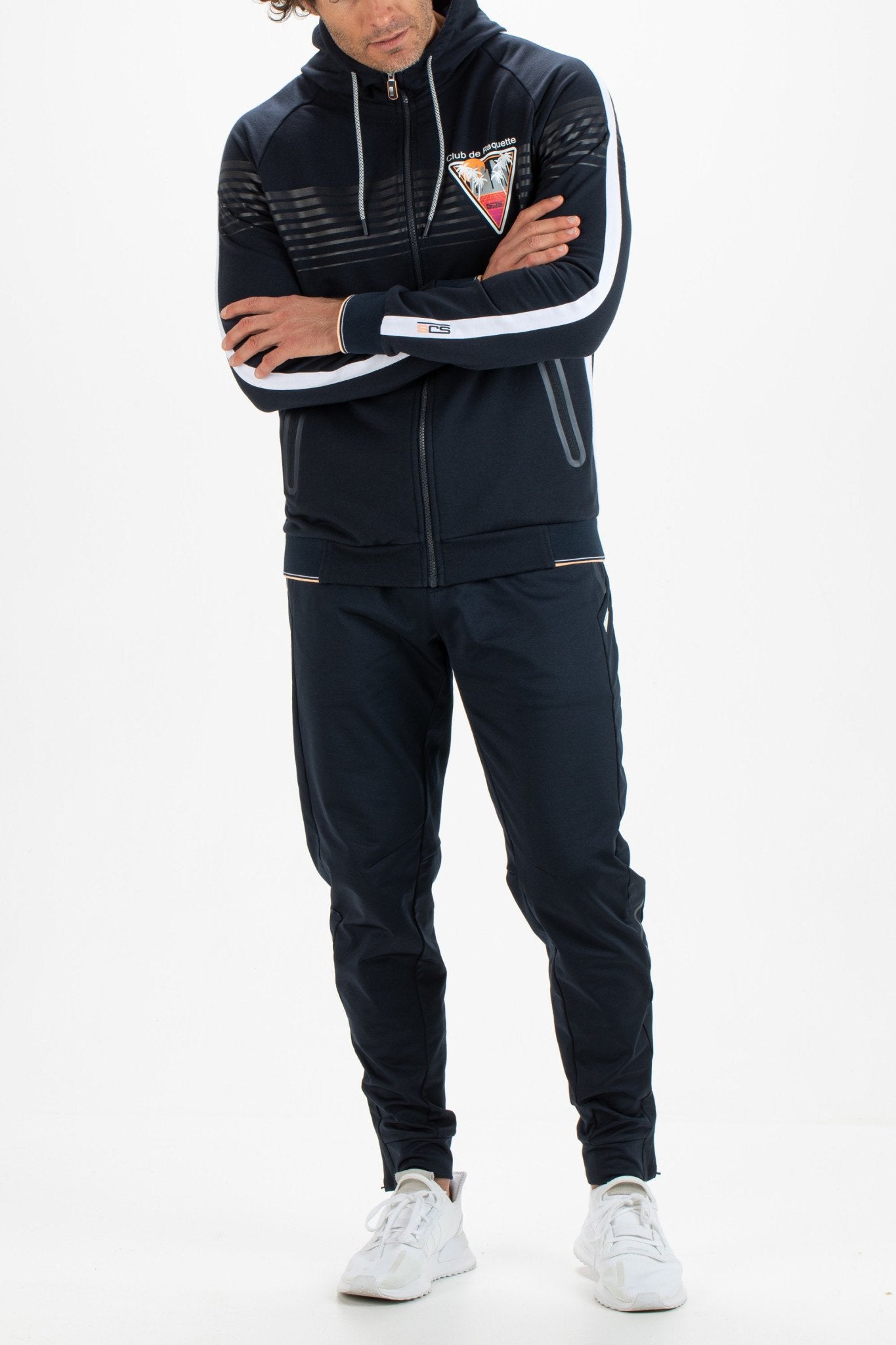 Sjeng Ileos Hooded Jacket Navy
