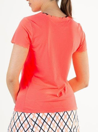 Sjeng Imke Tee Flame Coral