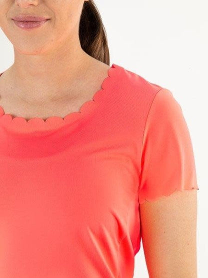 Sjeng Imke Tee Flame Coral