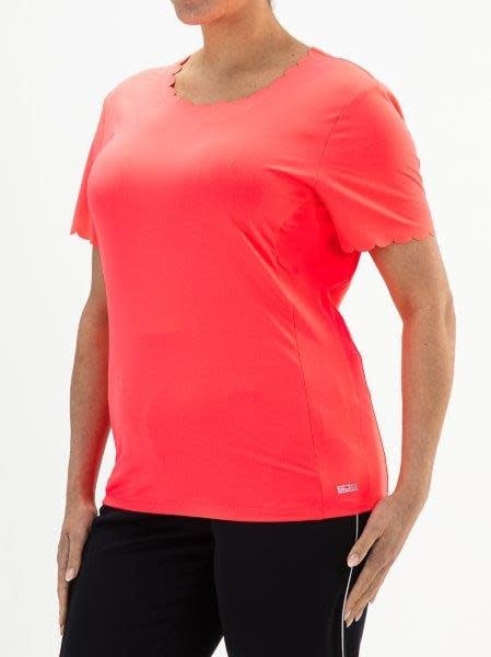 Sjeng Imke Plus Tee Flame Coral