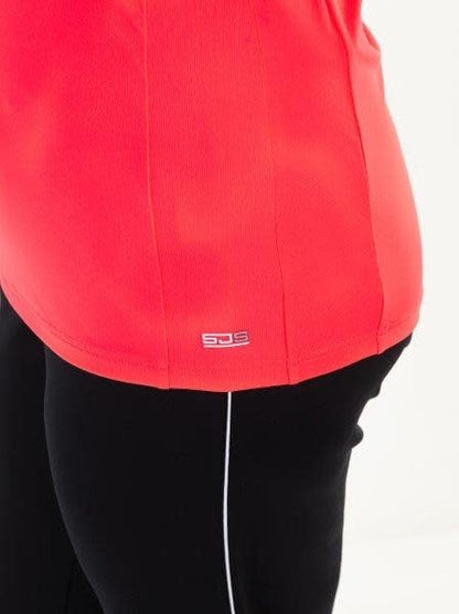 Sjeng Imke Plus Tee Flame Coral