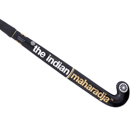 Indian Maharadja Gold 80 Goalie MidBow 36.5 inch Hockeystick