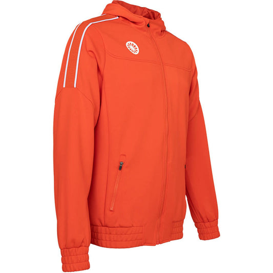 Indian Maharadja Jaipur Men Performance Hooded Jacket Orange