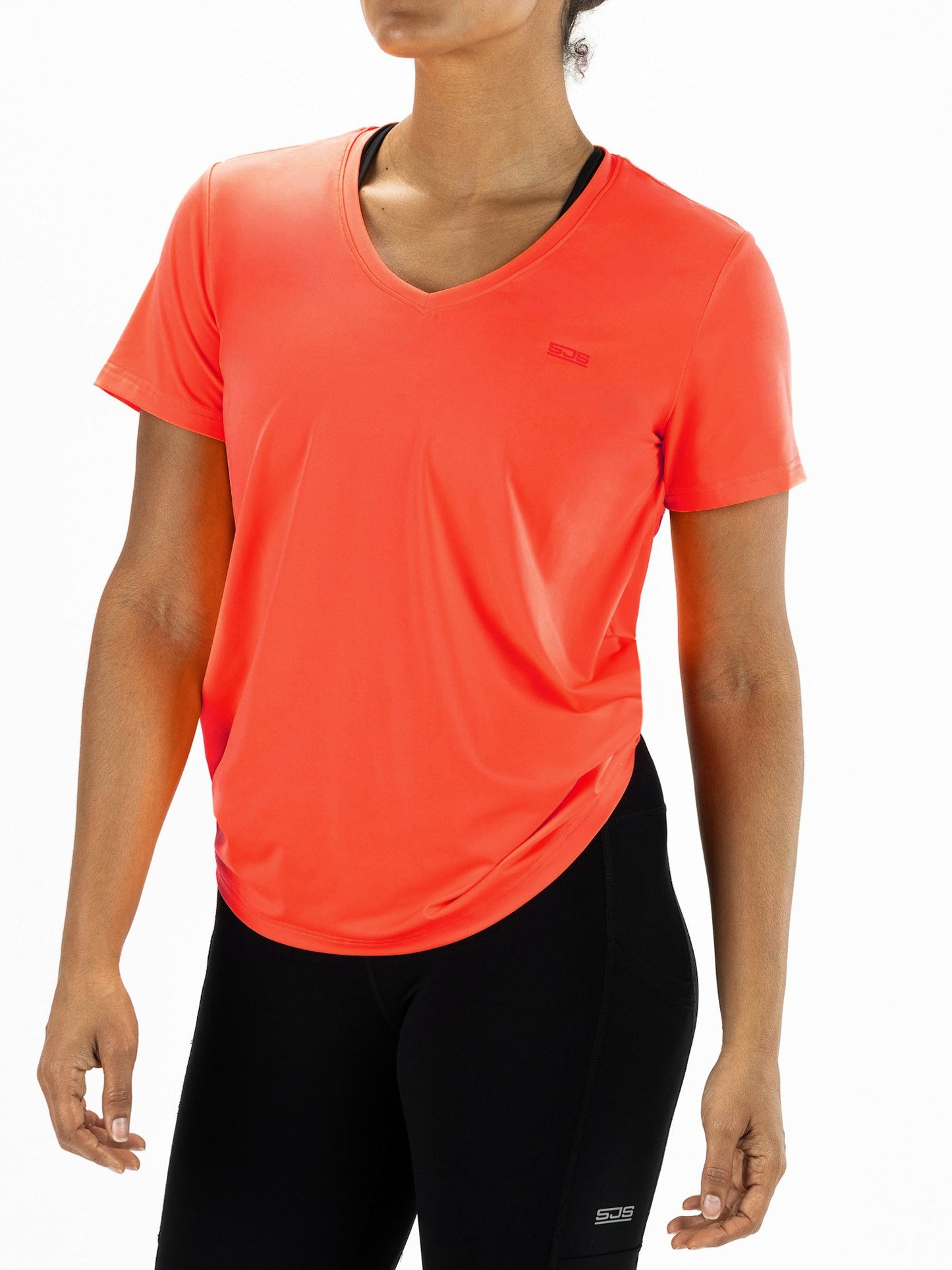 Sjeng Ines Lady Tee Vibrant Orange
