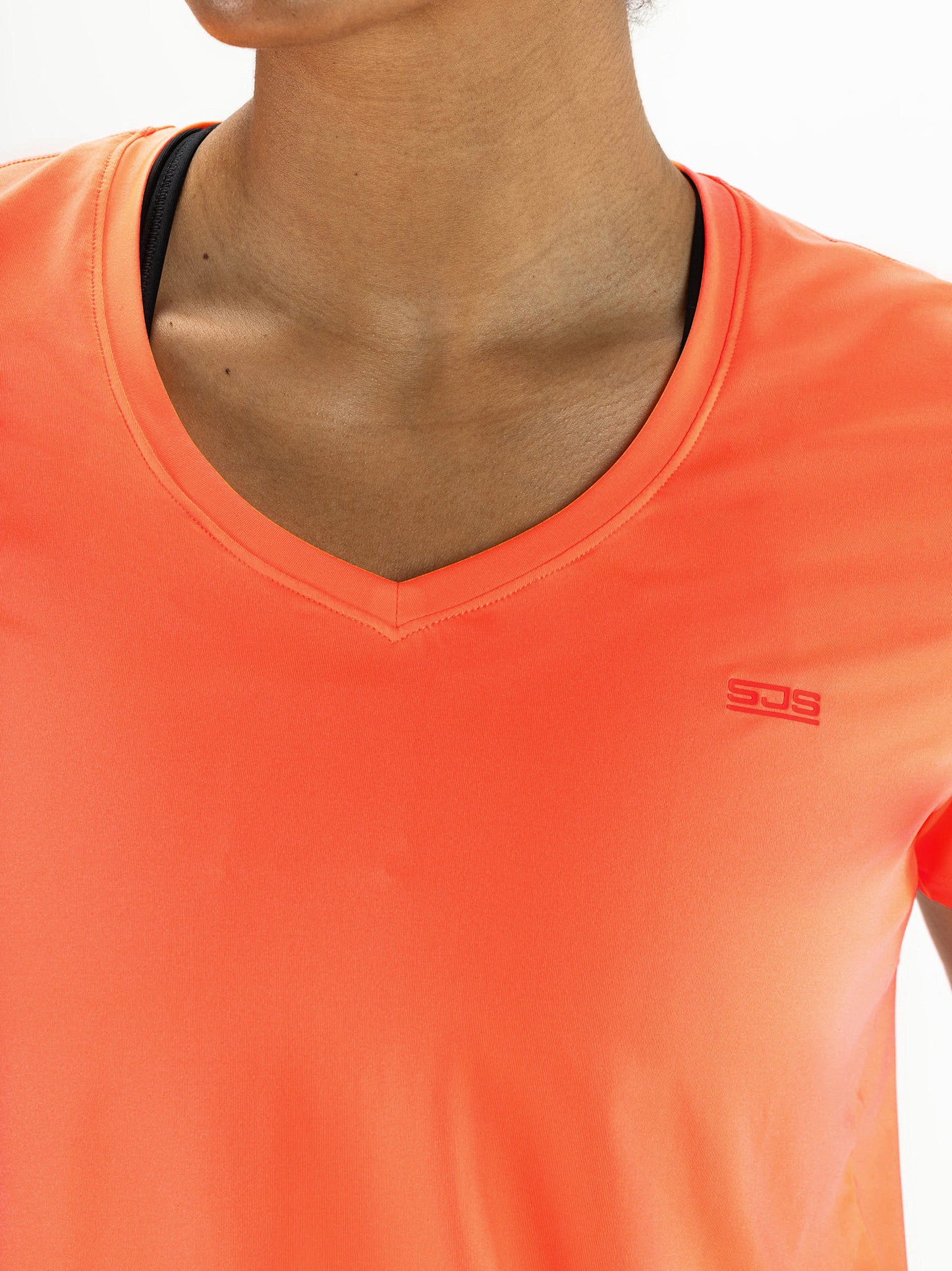 Sjeng Ines Lady Tee Vibrant Orange