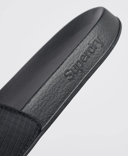 Superdry Infill Pool Slippers Black/Camo