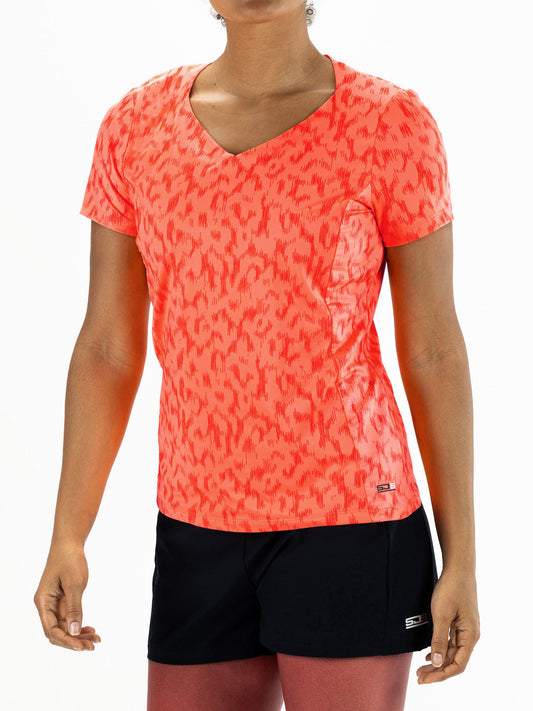 Sjeng Irini Tee Vibrant Orange