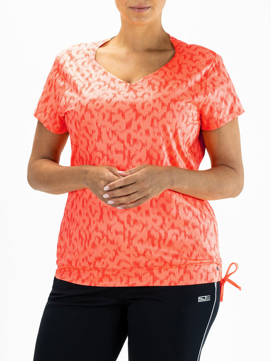 Sjeng Irini Plus Tee Vibrant Orange