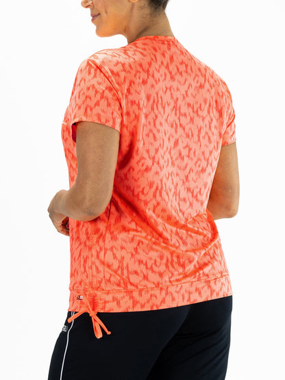 Sjeng Irini Plus Tee Vibrant Orange