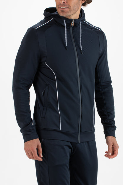Sjeng Izaro Hooded Jacket Navy