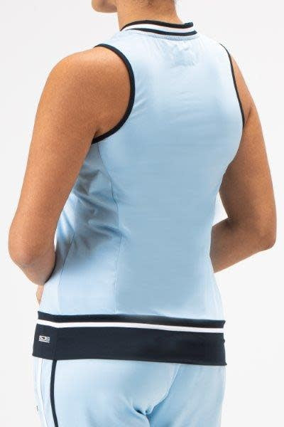Sjeng Jayda Sleeveless Top Blue Bell