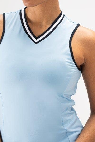 Sjeng Jayda Sleeveless Top Blue Bell