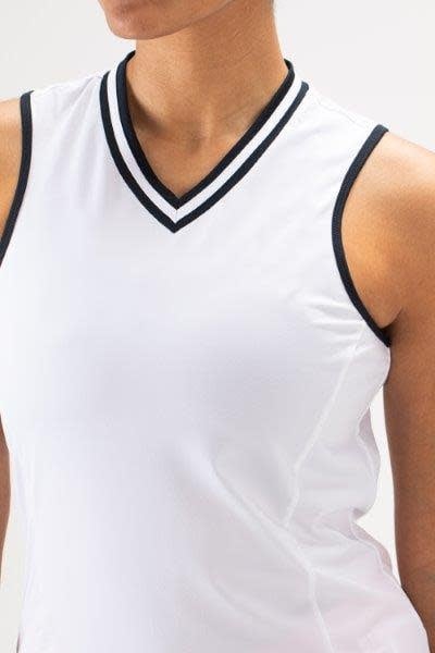 Sjeng Jayda Sleeveless Top White